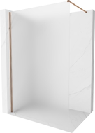 Mexen Kioto-X dušisein Walk-in 70 x 200 cm, matt 10 mm, roosa kuld - 800-070-101-60-30-X
