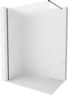 Mexen Kioto-X dušisein Walk-in 100 x 200 cm, härmas 10 mm, pintseltõmmatud püssihall - 800-100-101-66-30-X