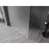 Mexen Kioto-X dušisein Walk-in 140 x 200 cm, härmas 10 mm, püssihall harjatud - 800-140-101-66-30-X