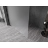 Mexen Kioto-X dušisein Walk-in 50 x 200 cm, härmatisatsioon 10 mm, must - 800-050-101-70-30-X
