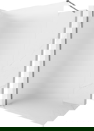 Mexen Kioto-X Πάνελ ντους Walk-in 110 x 200 cm, σατινέ 10 mm, gun metal - 800-110-101-95-30-X