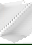 Mexen Kioto-X Paroi de douche Walk-in 120 x 200 cm, givré 10 mm, nickel brossé - 800-120-101-97-30-X