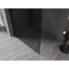 Mexen Kioto-X Duschwand Walk-in 70 x 200 cm, graphit 10 mm, Chrom - 800-070-101-01-40-X