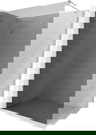 Mexen Kioto-X Duschwand Walk-in 80 x 200 cm, Graphit 10 mm, Chrom - 800-080-101-01-40-X