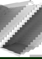 Mexen Kioto-X paroi de douche Walk-in 150 x 200 cm, graphite 10 mm, chrome - 800-150-101-01-40-X