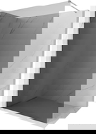 Mexen Kioto-X Walk-in-Duschwand 150 x 200 cm, grafit 10 mm, Chrom - 800-150-101-01-40-X