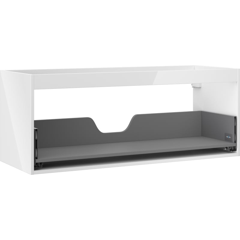 Mexen Box-A corps de meuble sous-lavabo 120 cm, 1 tiroir, blanc brillant - 91AX0-1200-470-1-00