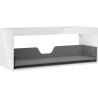 Mexen Box-A korpus szafki podumywalkowej 120 cm, 1 szuflada, biały połysk - 91AX0-1200-470-1-00