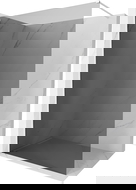 Mexen Kioto-X paroi de douche Walk-in 90 x 200 cm, graphite 10 mm, blanche - 800-090-101-20-40-X