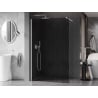Mexen Kioto-X ścianka prysznicowa Walk-in 140 x 200 cm, grafit 10 mm, biała - 800-140-101-20-40-X
