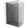 Mexen Kioto-X dušisein Walk-in 50 x 200 cm, grafiit 10 mm, kuld - 800-050-101-50-40-X