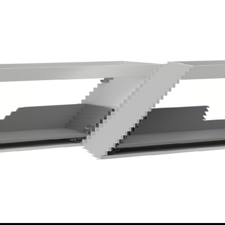 Mexen Box-A σώμα ντουλαπιού υπόνερου 120 cm, 1 συρτάρι, γκρι ματ - 91AX0-1200-470-1-62