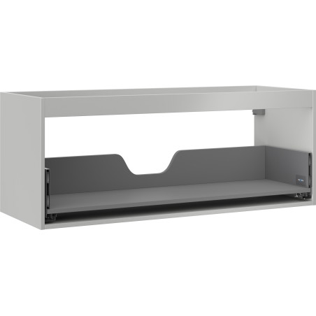 Mexen Box-A valamukapi korpus 120 cm, 1 sahtel, hall matt - 91AX0-1200-470-1-62
