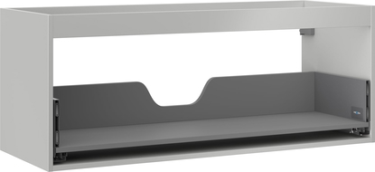 Mexen Box-A Korpus des Waschtischunterschranks 120 cm, 1 Schublade, graumatt - 91AX0-1200-470-1-62