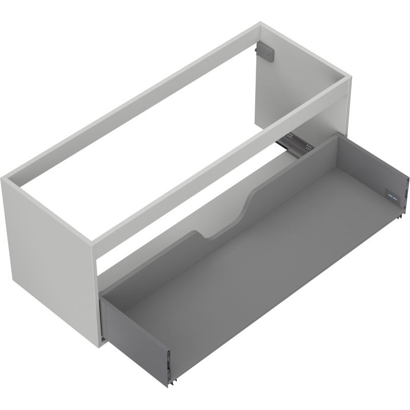 Mexen Box-A korpus szafki podumywalkowej 120 cm, 1 szuflada, szary mat - 91AX0-1200-470-1-62