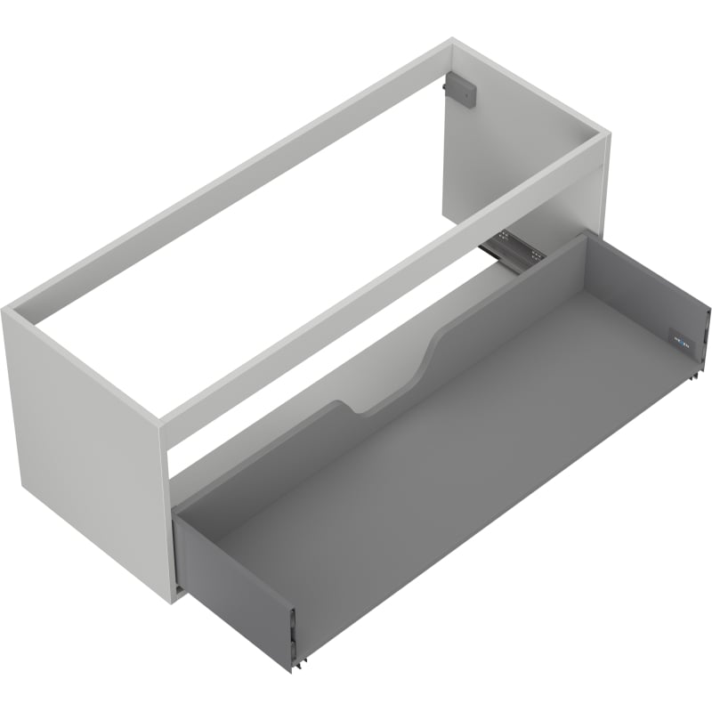 Mexen Box-A Vanity Cabinet Body 120 cm, 1 Drawer, Grey Matte - 91AX0-1200-470-1-62