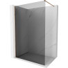 Mexen Kioto-X dušisein Walk-in 150 x 200 cm, grafiit 10 mm, roosa kuld - 800-150-101-60-40-X