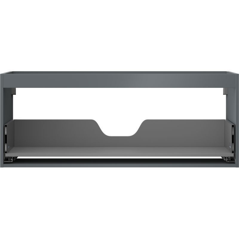 Mexen Box-A kastombouw voor wastafel 120 cm, 1 lade, mat grafiet - 91AX0-1200-470-1-66