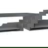 Mexen Box-A kastlichaam voor wastafelonderkast 120 cm, 1 lade, mat grafiet - 91AX0-1200-470-1-66