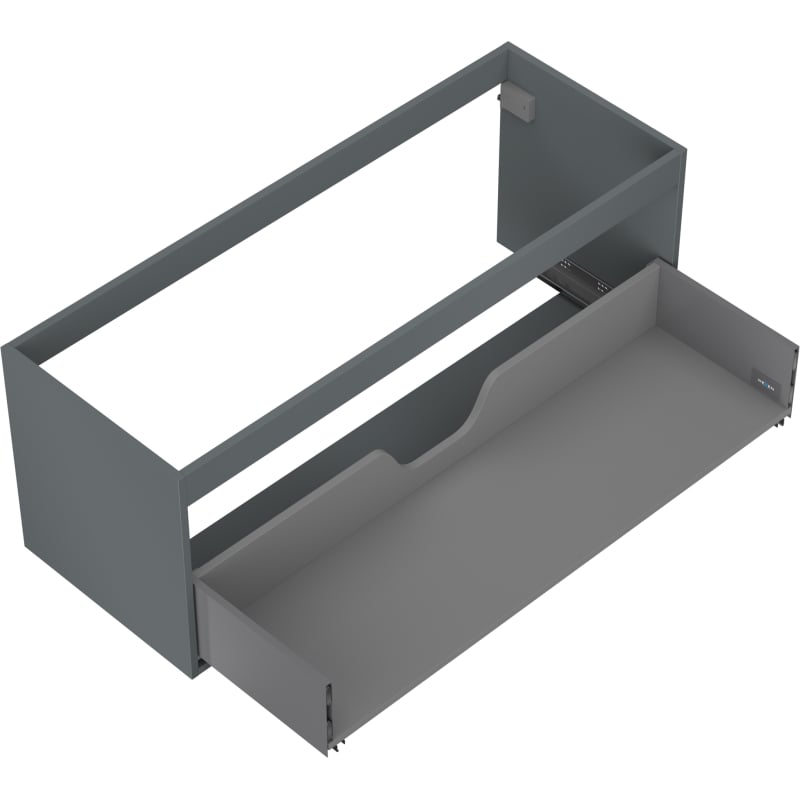 Mexen Box-A korpus szafki podumywalkowej 120 cm, 1 szuflada, grafit mat - 91AX0-1200-470-1-66