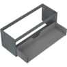 Mexen Box-A Korpus des Waschbeckenunterschranks 120 cm, 1 Schublade, Graphit Matt - 91AX0-1200-470-1-66