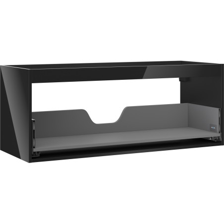 Mexen Box-A valamukapi karkass 120 cm, 1 sahtel, must läikiv - 91AX0-1200-470-1-70