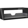 Mexen Box-A korpus szafki podumywalkowej 120 cm, 1 szuflada, czarny połysk - 91AX0-1200-470-1-70
