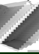 Mexen Kioto-X douchewand Walk-in 100 x 200 cm, grafiet 10 mm, geborsteld gungrijs - 800-100-101-66-40-X