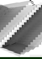 Mexen Kioto-X Duschwand Walk-in 60 x 200 cm, graphit 10 mm, schwarz - 800-060-101-70-40-X