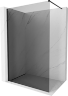 Mexen Kioto-X Stijenka za tuš Walk-in 120 x 200 cm, grafit 10 mm, crna - 800-120-101-70-40-X
