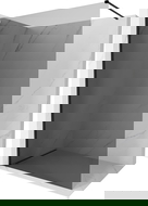 Mexen Kioto-X paroi de douche Walk-in 140 x 200 cm, graphite 10 mm, noir - 800-140-101-70-40-X