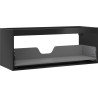 Mexen Box-A korpus szafki podumywalkowej 120 cm, 1 szuflada, czarny mat - 91AX0-1200-470-1-71