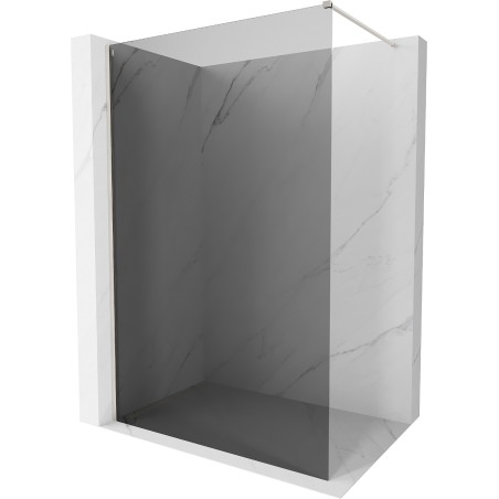 Mexen Kioto-X dušisein Walk-in 60 x 200 cm, grafiit 10 mm, harjatud nikkel - 800-060-101-97-40-X