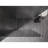 Mexen Kioto-X dušisein Walk-in 60 x 200 cm, grafiit 10 mm, harjatud nikkel - 800-060-101-97-40-X