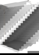 Mexen Kioto-X paroi de douche Walk-in 110 x 200 cm, graphite 10 mm, nickel brossé - 800-110-101-97-40-X