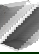 Mexen Kioto-X Duschwand Walk-in 120 x 200 cm, Graphit 10 mm, gebürsteter Nickel - 800-120-101-97-40-X