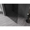 Mexen Kioto-X dušisein Walk-in 160 x 200 cm, grafiit 10 mm, harjatud nikkel - 800-160-101-97-40-X