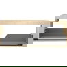 Mexen Box-A kastlichaam onder wastafel 120 cm, 1 lade, eik - 91AX0-1200-470-1-81
