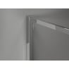 Mexen Kioto-XF Duschwand Walk-in mit Rahmen 110 x 202 cm, transparent 10 mm, Chrom - 800-110-104-01-00-X