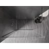 Mexen Kioto-XF Duschwand Walk-in mit Rahmen 130 x 202 cm, transparent 10 mm, Chrom - 800-130-104-01-00-X