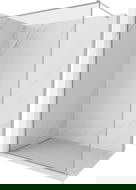 Mexen Kioto-XF parete doccia Walk-in con cornice 160 x 202 cm, trasparente 10 mm, cromo - 800-160-104-01-00-X