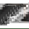 Mexen Kioto-XF Duschwand Walk-in mit Rahmen 70 x 202 cm, transparent 10 mm, weiß - 800-070-104-20-00-X