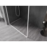 Mexen Kioto-XF dušisein Walk-in raamiga 110 x 202 cm, läbipaistev 10 mm, valge - 800-110-104-20-00-X
