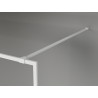 Mexen Kioto-XF dušisein Walk-in raamiga 110 x 202 cm, läbipaistev 10 mm, valge - 800-110-104-20-00-X