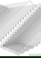 Mexen Kioto-XF Walk-in-Duschwand mit Rahmen 120 x 202 cm, transparent 10 mm, weiß - 800-120-104-20-00-X