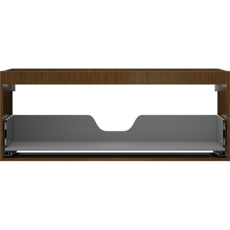 Mexen Box-A korpus szafki podumywalkowej 120 cm, 1 szuflada, orzech - 91AX0-1200-470-1-86
