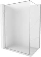 Mexen Kioto-XF Walk-in dušisein raamiga 110 x 202 cm, matt 10 mm, kroom - 800-110-104-01-30-X