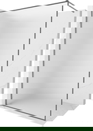 Mexen Kioto-XF Walk-in Duschwand mat gerahmt 150 x 202 cm, Mëllech 10 mm, Kanoun Metal - 800-150-104-95-30-X