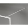 Mexen Kioto-XF Walk-in dušisein raamiga 120 x 202 cm, grafiit 10 mm, valge - 800-120-104-20-40-X