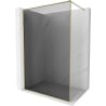 Mexen Kioto-XF Walk-in dušisein raamiga 110 x 202 cm, grafiit 10 mm, kuldne - 800-110-104-50-40-X